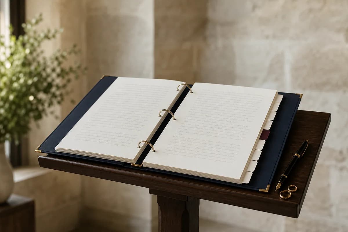 Simple Wedding Ceremony Script