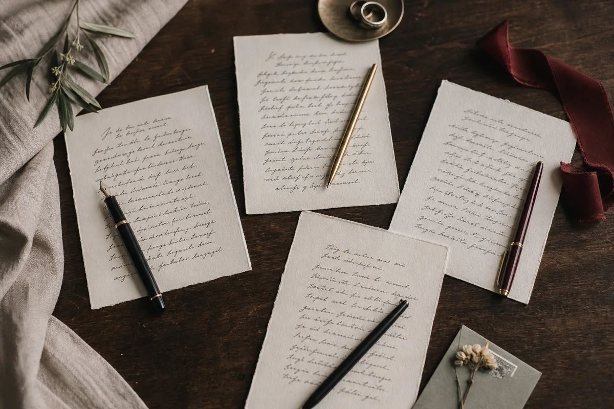 Vows on Wedding Examples by Tone and Relationship Style